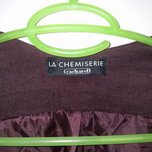 Cacharel women's corduroy vest like new, burgundy