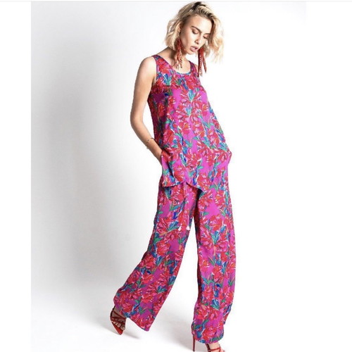 Gizia floral set new, sizes S to XL, satin quality