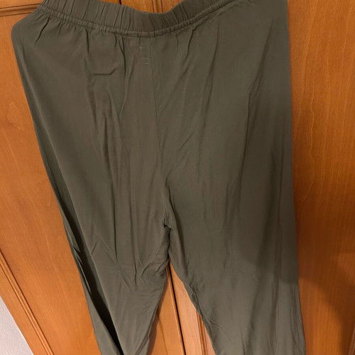 H&M summer pants like new, khaki, size S with stretch