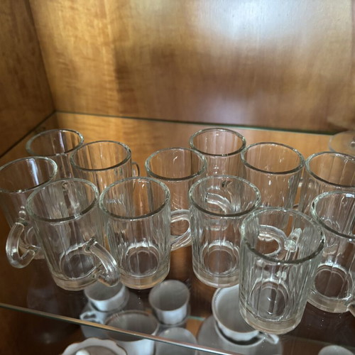 Glasses for raki tsipouro shot espresso set of 12 new