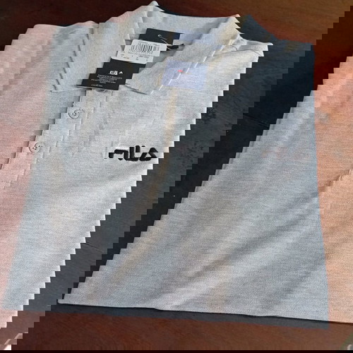 ΝΕΟ μπλουζακι -FILA Polo Mens NO S Light Grey -FILA Polo  αντρικό,ανοιχτό γκρι No S