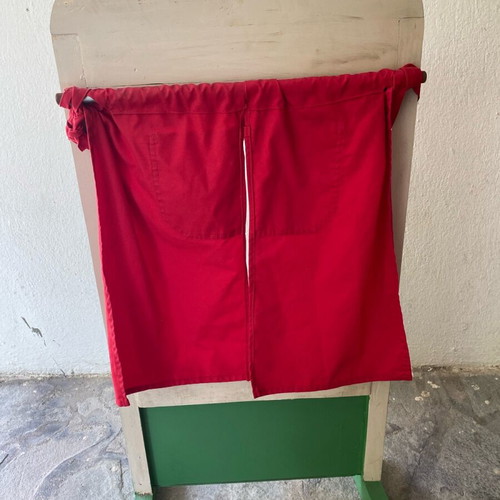 Handmade wooden puppet theater like new