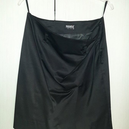 Satin skirt Paranoia new, size M black