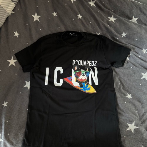 Dsquared2 t shirt black size M like new