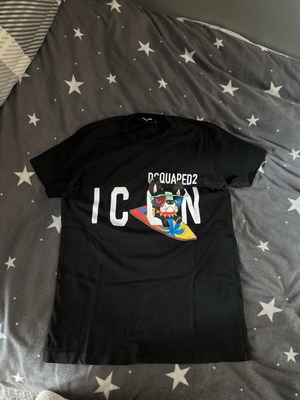 Dsquared2 t shirt черен размер M като нов