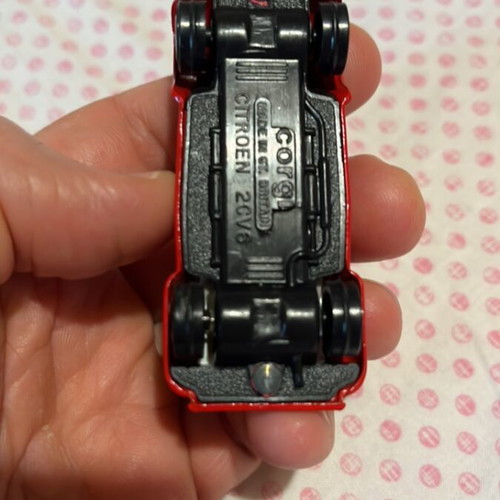 Citroen 2 CV 6 Corgi toy car used
