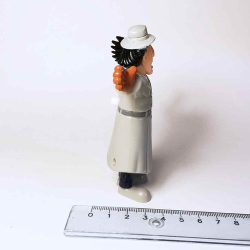 Inspector Gadget figure used, plastic toy