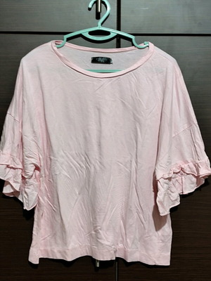 Women's blouse used, pink, size L