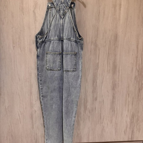 Zara Kids Minnie Mouse denim overalls like new, size 4-5 years (110 cm)