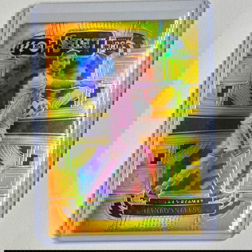 2023-24 Panini Select La Liga Terrace Gold Prizm #90 Alvaro Valles 4/10 RC