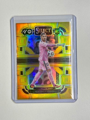 2023-24 Panini Select La Liga Terrace Gold Prizm #90 Alvaro Valles 4/10 RC