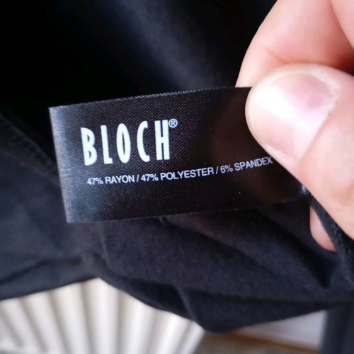 Crop top black like new, size M-L