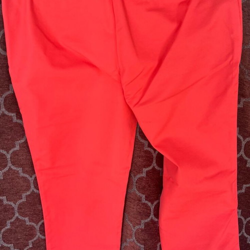 Michael Kors women's carrot pants like new, size 4, orange