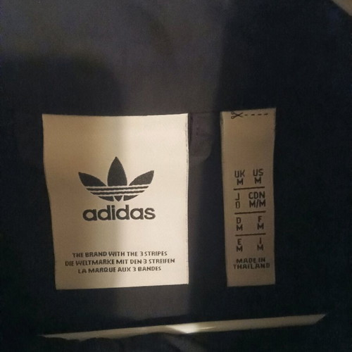 Adidas jacket special edition new, size M, black multicolor