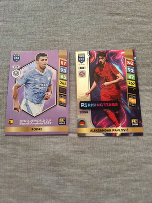 Κάρτες Panini Fifa 365 Adrenalyn 2025 σαν καινούργιες, πακέτο 2 τεμαχίων