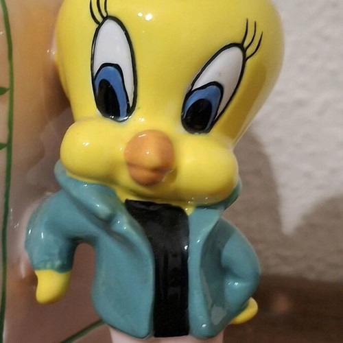 Vintage Looney Tunes Sylvester & Tweety coin bank used 1994