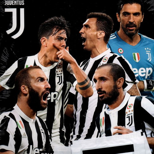 Juventus official sticker collection album 2017/2018 new
