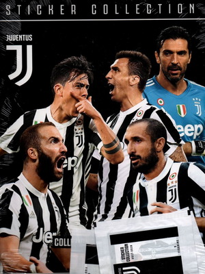 Juventus official sticker collection album 2017/2018 new