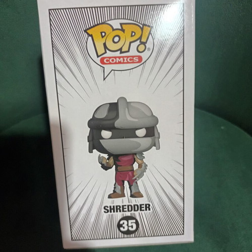 Funko Pop! TMNT Shredder 35 PX Previews Exclusive vinyl figure like new