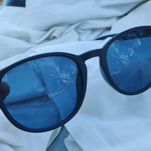 Enzo EZ2283 C02 Blue Sunglasses used, unisex
