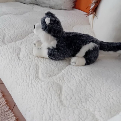 Plush dog teddy bear like new, about 25 centimeters