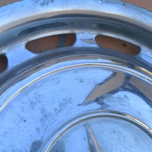 Mercedes Benz wheel caps W113 W108 W109 W112 W107 W111 W116 used, chrome nickel