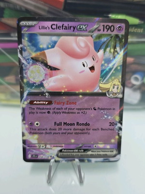 Lillie's Clefairy ex 056/159 Sv09: Journey Together Holo like new