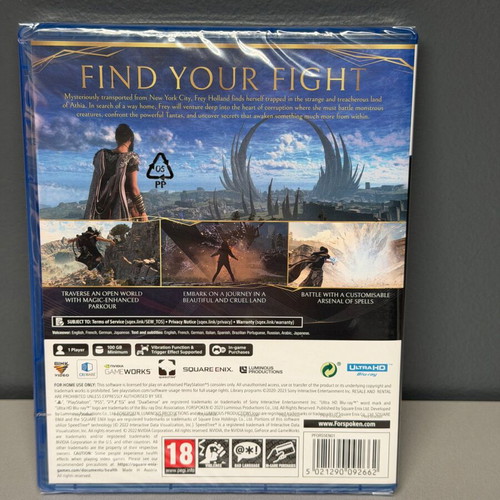 Forspoken PS5 game new