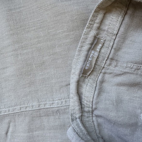 Linen maxi skirt beige used, Extreme for you, size L