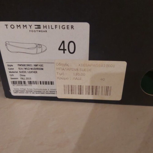 Tommy Hilfiger women's sandal like new, size 40, blue and red