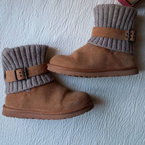 Ugg boots used, size 39, tan color
