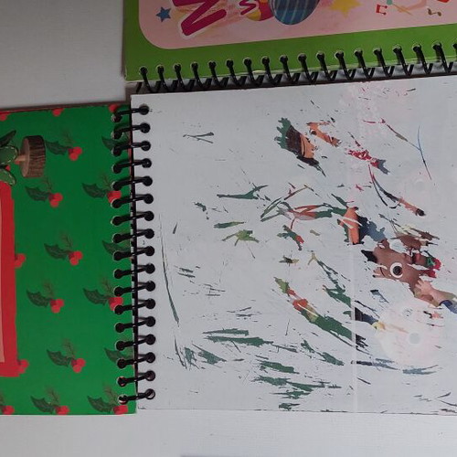 Water painting books used, pack all together