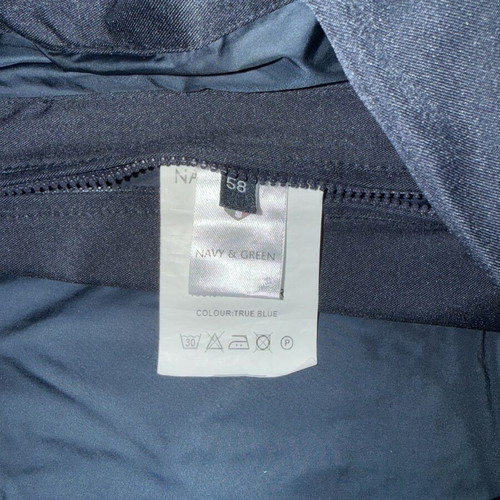Navy & Green men's jacket like new, windproof and waterproof