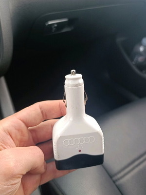 Car charger used, functional