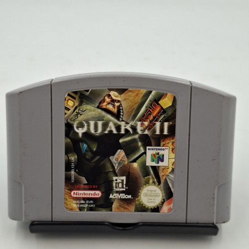 Quake II Nintendo 64 game used, official authentic tested