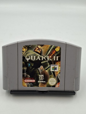Quake II Nintendo 64 game used, official authentic tested
