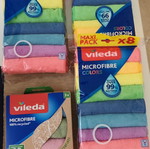 Vileda Microfibre Colors Towels new, suitable for all surfaces
