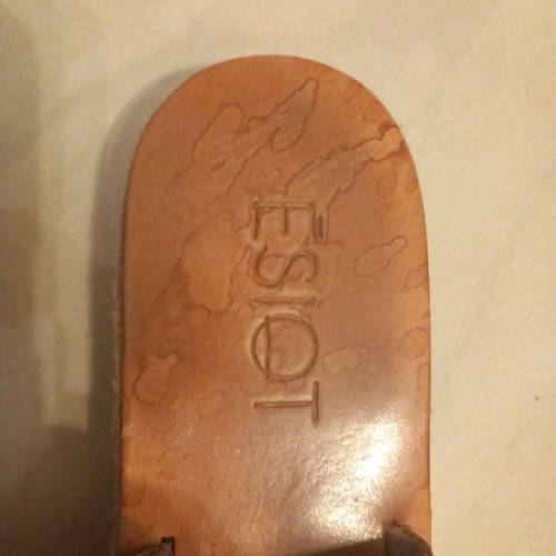 Esiot brown sandals like new, size 39