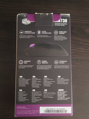 Cooler Master MM730 RGB gaming mouse like new