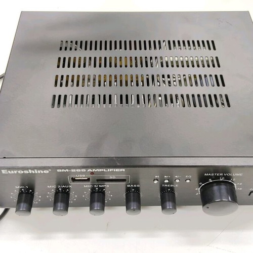 Metro SM265 amplifier like new, professional 60W/100W