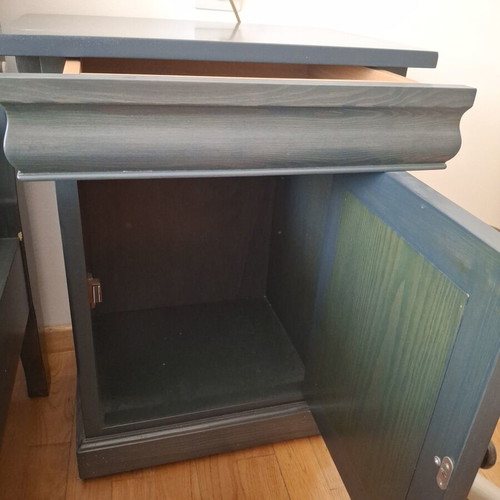 Bedroom Furniture Set like new, double bed, dresser, mirror, nightstands