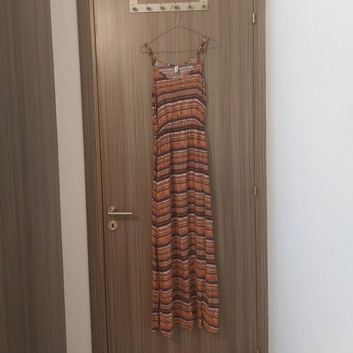 Piazza Italia Dress used, colorful, size small with side slits