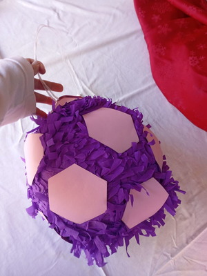 Piñata ball shape like new, handmade Mexican