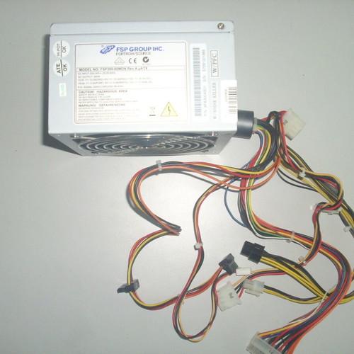 FSP PSU ATX 300W power supply used, tested with motherboard and drives