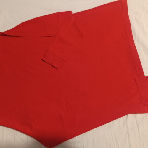 Nike Tee Cotton Red Size S New