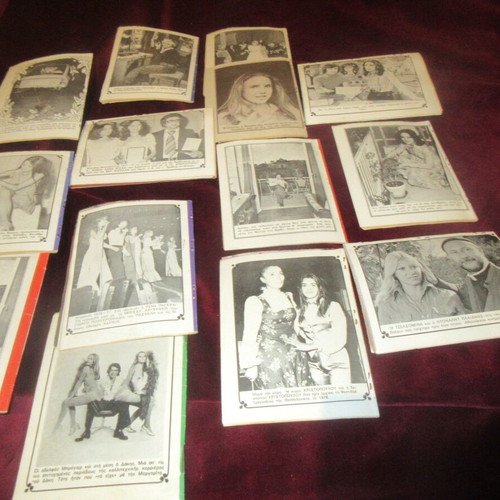 Lot of rare small girls' magazine booklets Manina 70s like new