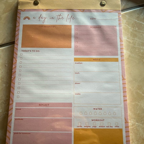 Coolbee planner used 14.5 x 21 cm