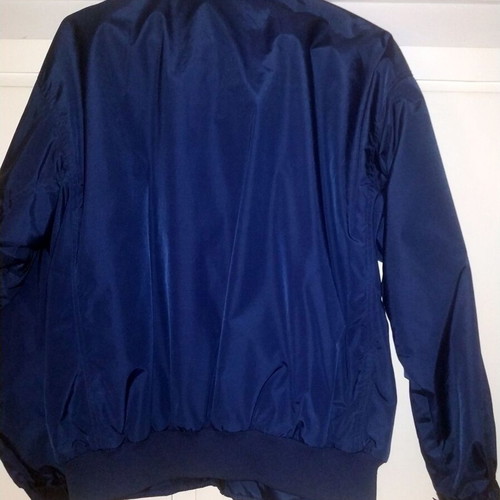 Columbia jacket unisex size L like new, blue, fleece lining