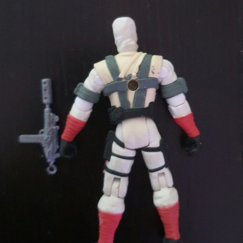 Storm Shadow(v7) GI Joe figure used with accessories, 2001