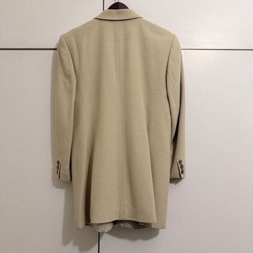 Vintage angora and lambswool blazer made in West Germany like new, cream